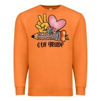 Carrot peace love 6th grade Premium Sweatshirt - JahusDesignShop