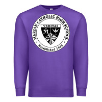 Purple marian catholic high school Premium Sweatshirt - linhVisuals