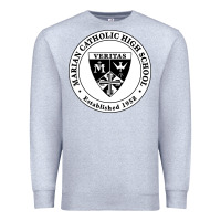 Heather Grey marian catholic high school Premium Sweatshirt - linhVisuals