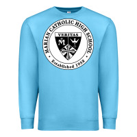 Ocean Blue marian catholic high school Premium Sweatshirt - linhVisuals