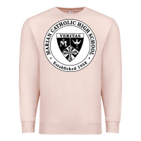 Pale Pink marian catholic high school Premium Sweatshirt - linhVisuals