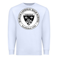 White marian catholic high school Premium Sweatshirt - linhVisuals