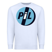 White PiL Public Image Ltd Premium Sweatshirt - linhVisuals