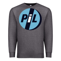 Charcoal Heather PiL Public Image Ltd Premium Sweatshirt - linhVisuals