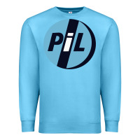 Ocean Blue PiL Public Image Ltd Premium Sweatshirt - linhVisuals