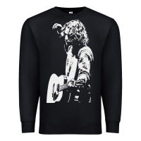 Black chris cornell musician Premium Sweatshirt - linhVisuals