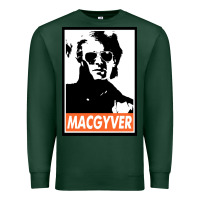 Sports Green macgyver Premium Sweatshirt - linhVisuals