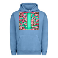 Pigment Pebble Blue custom name nurse Urban Hoodie - RanaPortraitStore