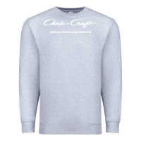 Heather Grey chris craft boats company Premium Sweatshirt - linhVisuals