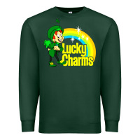 Sports Green luv lucky charms Premium Sweatshirt - linhVisuals