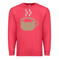 Cardinal pixel coffee Premium Sweatshirt - linhVisuals