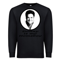 Black funny donny osmond Premium Sweatshirt - linhVisuals