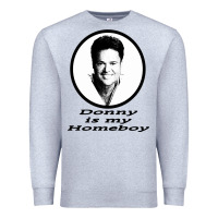 Heather Grey funny donny osmond Premium Sweatshirt - linhVisuals