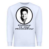 White funny donny osmond Premium Sweatshirt - linhVisuals