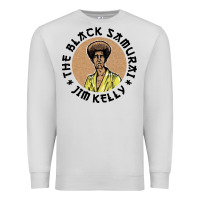 Dove Grey the black samurai Premium Sweatshirt - linhVisuals