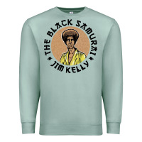 Seafoam the black samurai Premium Sweatshirt - linhVisuals