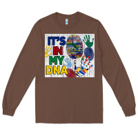 Chestnut it's in my dna tumbler Long Sleeve Tee - BundleAndBundleShop