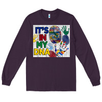 Plum it's in my dna tumbler Long Sleeve Tee - BundleAndBundleShop