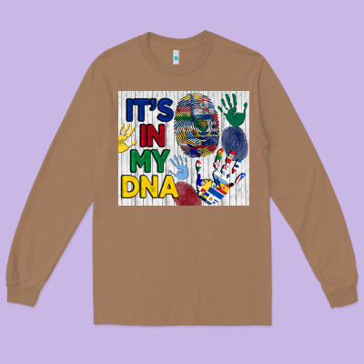 It's In My Dna Tumbler Long Sleeve Tee Designed By Bundleandbundleshop