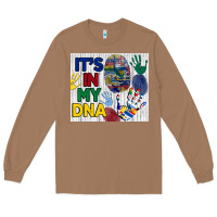 Toasted Coconut it's in my dna tumbler Long Sleeve Tee - BundleAndBundleShop