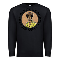 Black the black samurai Premium Sweatshirt - linhVisuals