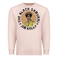 Pale Pink the black samurai Premium Sweatshirt - linhVisuals