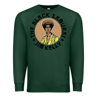 Sports Green the black samurai Premium Sweatshirt - linhVisuals