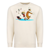 Sandshell calvin music Premium Sweatshirt - linhVisuals
