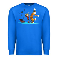 True Royal calvin music Premium Sweatshirt - linhVisuals