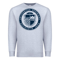 Heather Grey Regis University Premium Sweatshirt - linhVisuals
