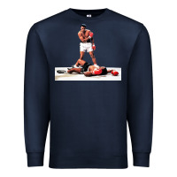 Navy ali vs liston Premium Sweatshirt - linhVisuals