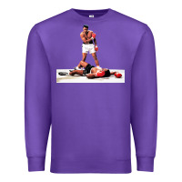 Purple ali vs liston Premium Sweatshirt - linhVisuals