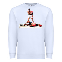 White ali vs liston Premium Sweatshirt - linhVisuals