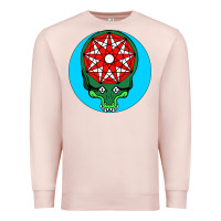 Pale Pink king funny gizzard Premium Sweatshirt - linhVisuals