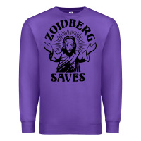 Purple zoidberg saves Premium Sweatshirt - linhVisuals
