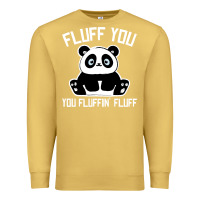 Antique Gold panda cub fluff you giant panda Premium Sweatshirt - linhVisuals