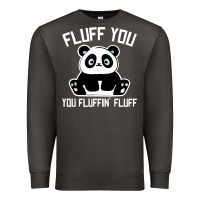 Smoke panda cub fluff you giant panda Premium Sweatshirt - linhVisuals
