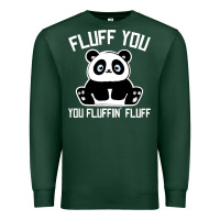 Sports Green panda cub fluff you giant panda Premium Sweatshirt - linhVisuals