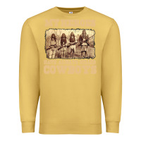 Antique Gold my heroes have always killed cowboys retro Premium Sweatshirt - linhVisuals