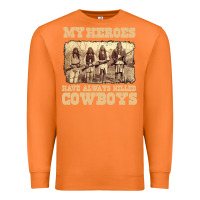 Carrot my heroes have always killed cowboys retro Premium Sweatshirt - linhVisuals