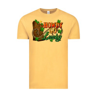 Vintage Mustard Howdy go lucky st. patricks day Vintage Tee - FaDigitalArtStudio