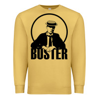 Antique Gold buster keaton Premium Sweatshirt - linhVisuals
