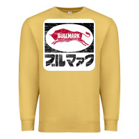 Antique Gold bullmark Premium Sweatshirt - linhVisuals