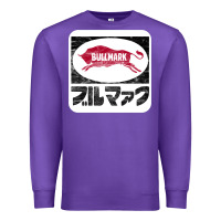 Purple bullmark Premium Sweatshirt - linhVisuals