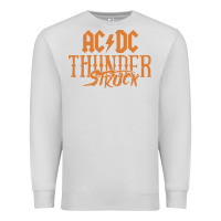 Dove Grey thunderstruck Premium Sweatshirt - linhVisuals