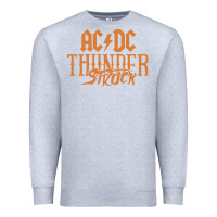 Heather Grey thunderstruck Premium Sweatshirt - linhVisuals