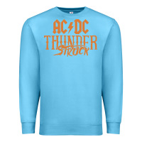 Ocean Blue thunderstruck Premium Sweatshirt - linhVisuals