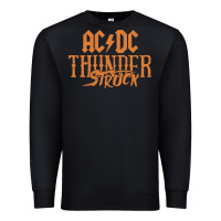 Black thunderstruck Premium Sweatshirt - linhVisuals