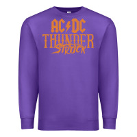 Purple thunderstruck Premium Sweatshirt - linhVisuals