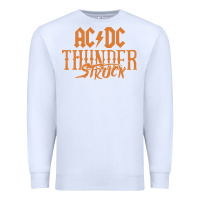 White thunderstruck Premium Sweatshirt - linhVisuals